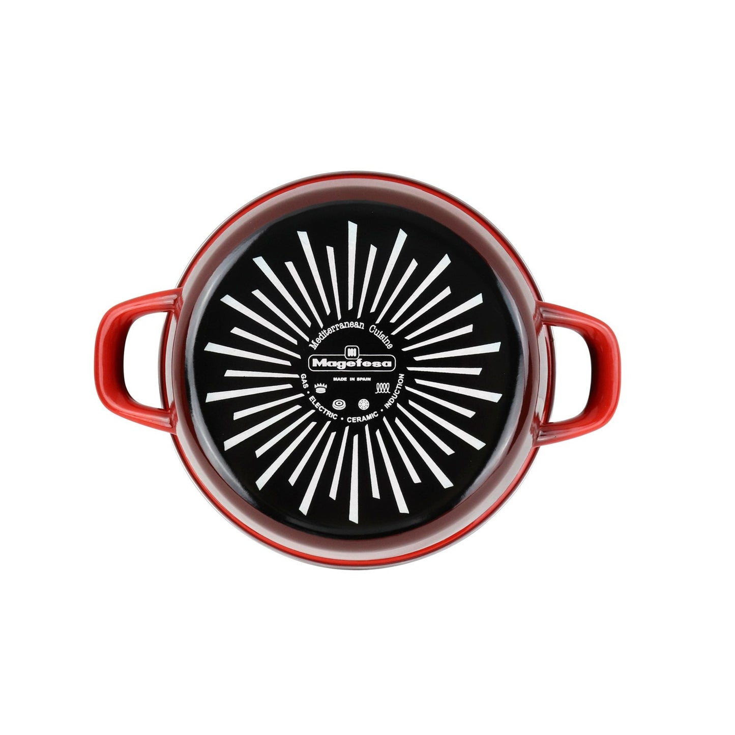 Olla 'sr' Ø24cm Con Tapa Vidrio Rojo Magefesa_5