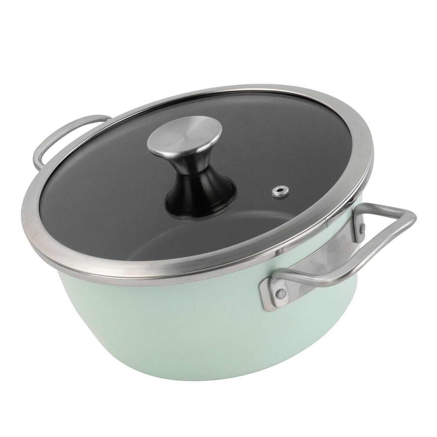 Cacerola nordic Verde Ø24cm Con Tapa De Vidrio_4
