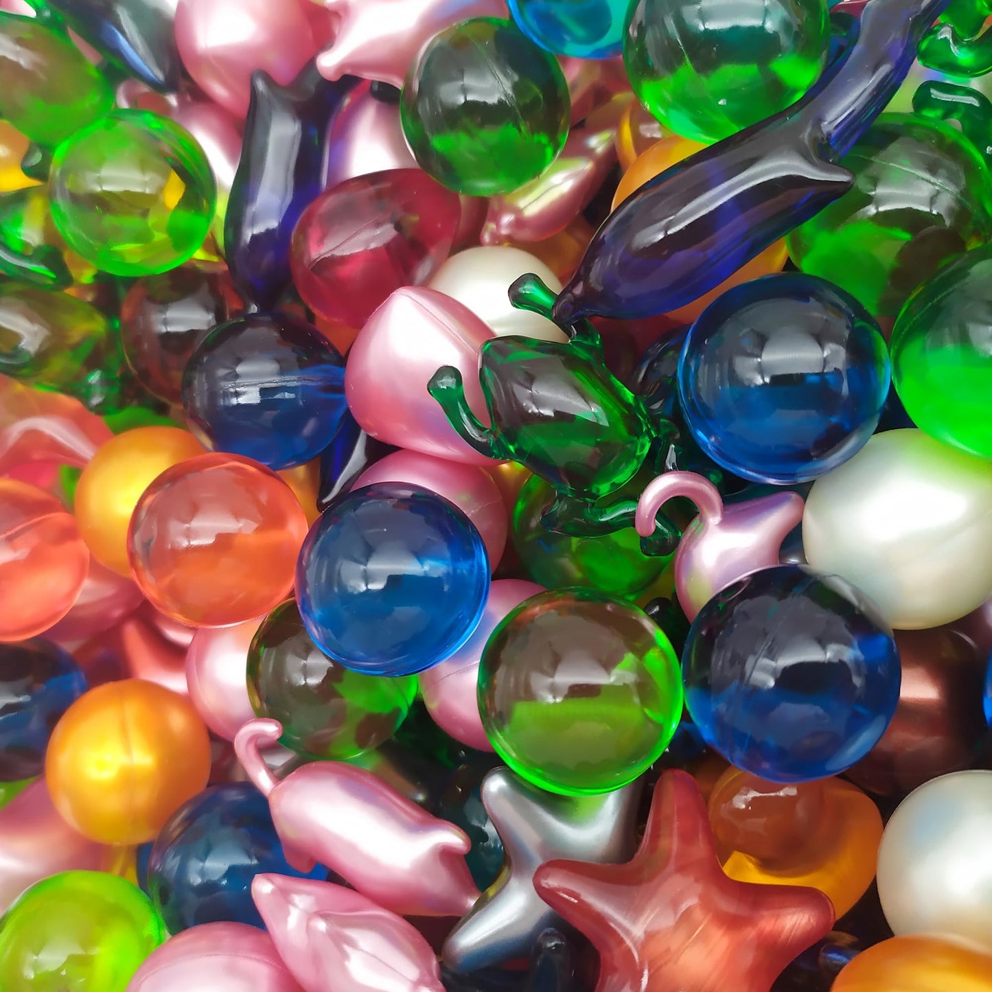 Bolsa Regalo 12 Perlas Baño Con Aromas Surtidos. Con Aceite De Soja - Hidrata, Suaviza Y Perfuma La Piel - Formas Varias_5