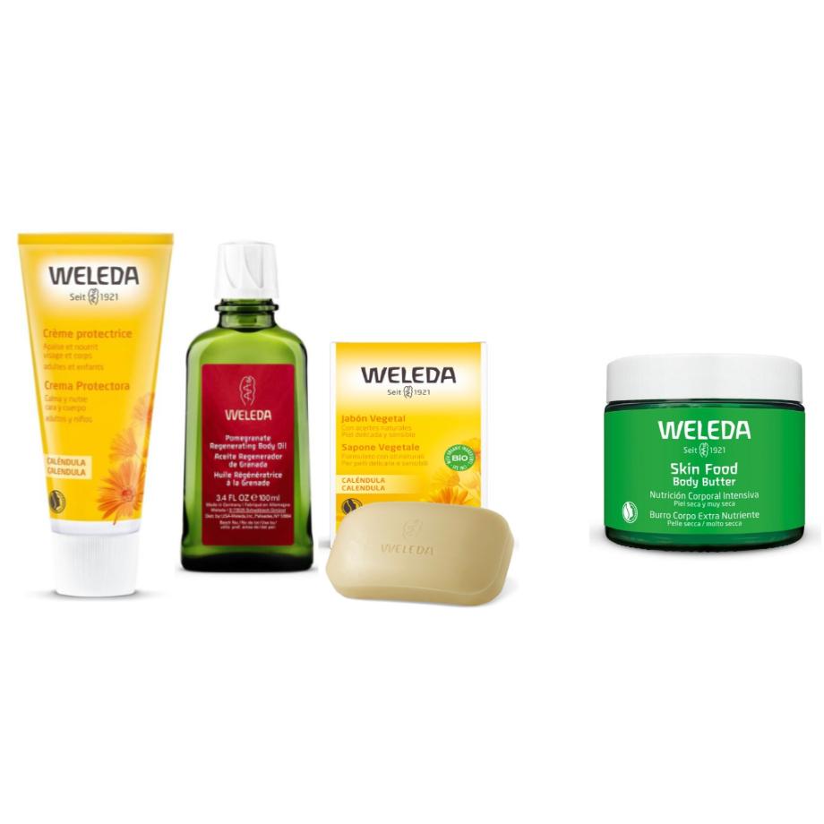 Pack Especial Cuidado Total e Hidratação + Oferta de Manteiga Corporal Weleda