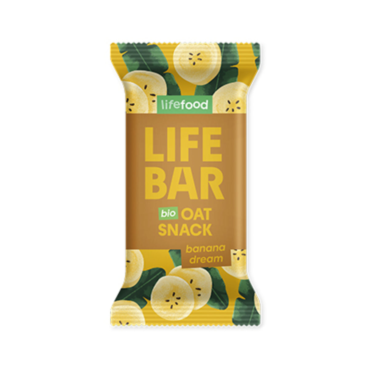 Barra de Aveia Banana Dream Life Food 40g Lifebar