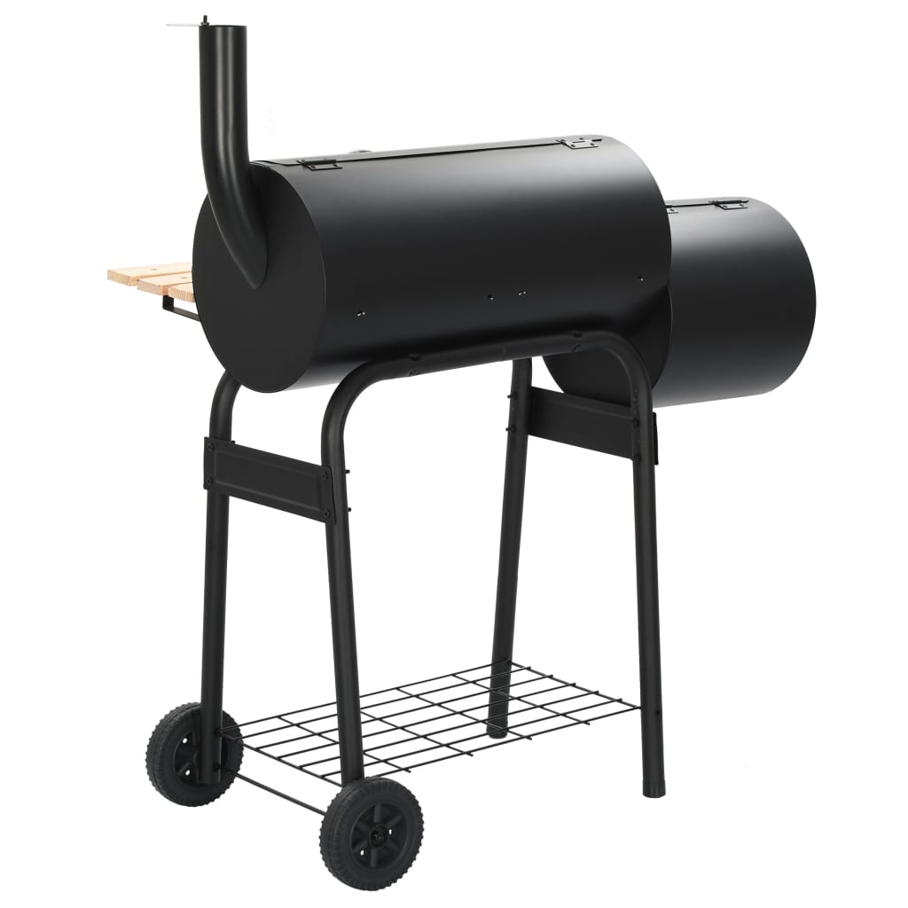 Barbacoa Clásica De Carbón Con Ahumador / Vetonek_5