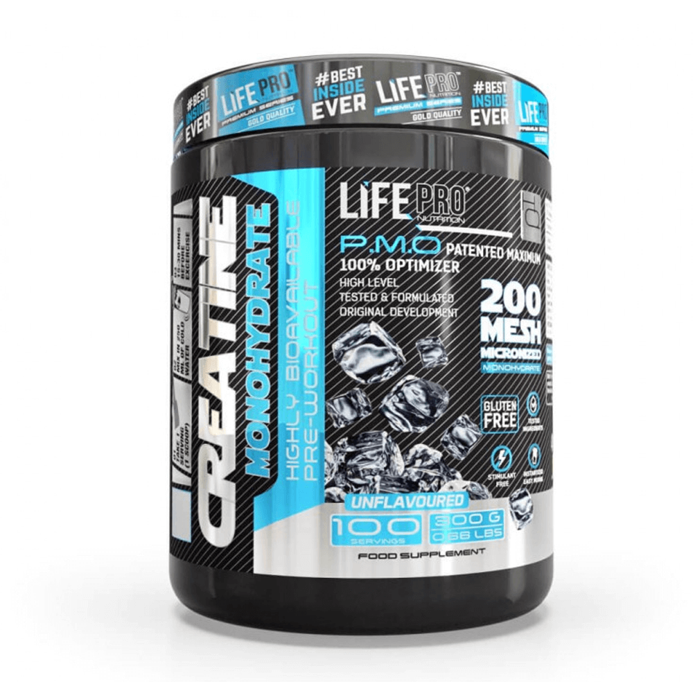 Creatina Monohidrato 200 Mesh - 300g - Creatina Monohidrato - Lifepro_0