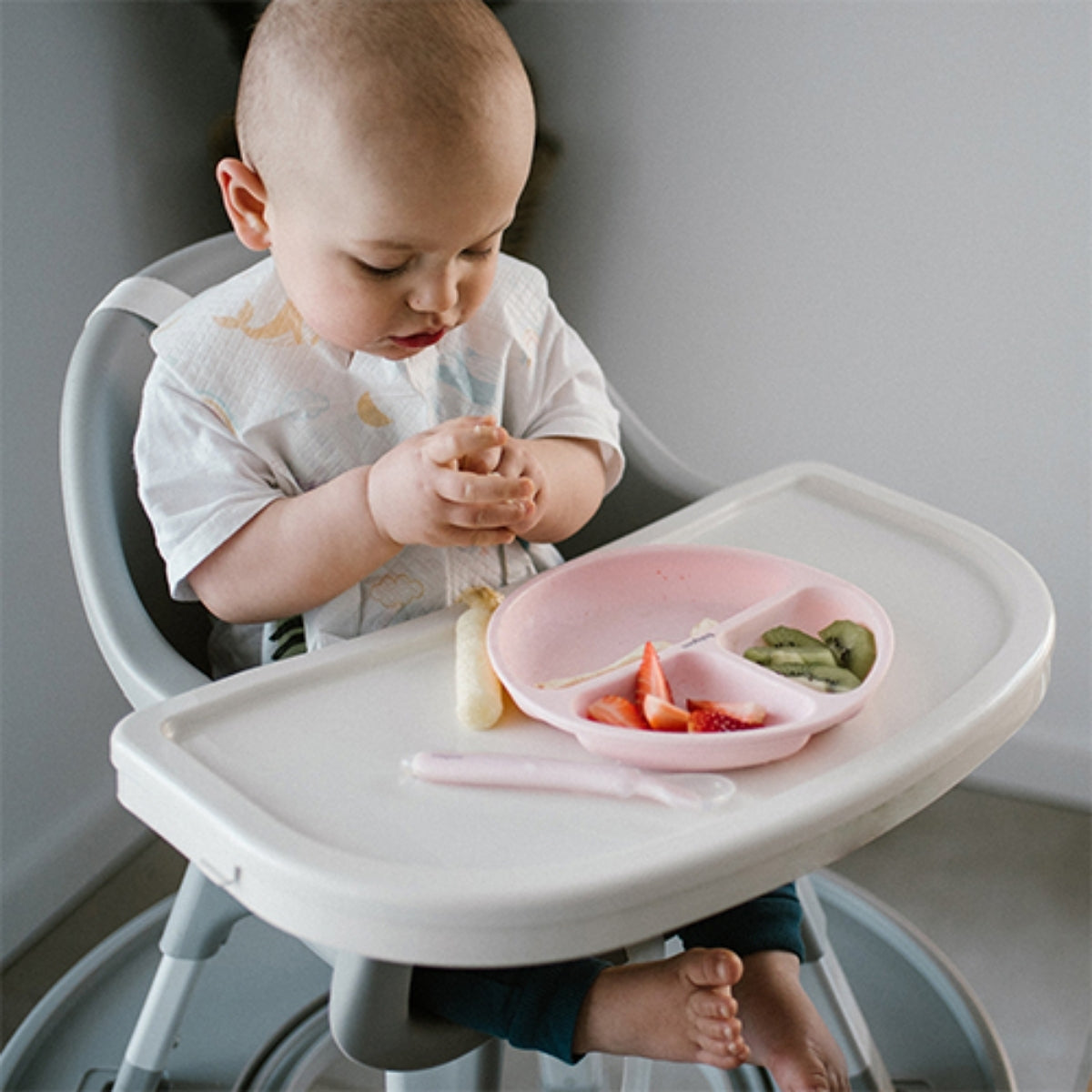 Babyono Plato De Silicona Con Compartimentos Y Ventosa | Orden, Estabilidad Y Más Autonomía En Cada Comida_5