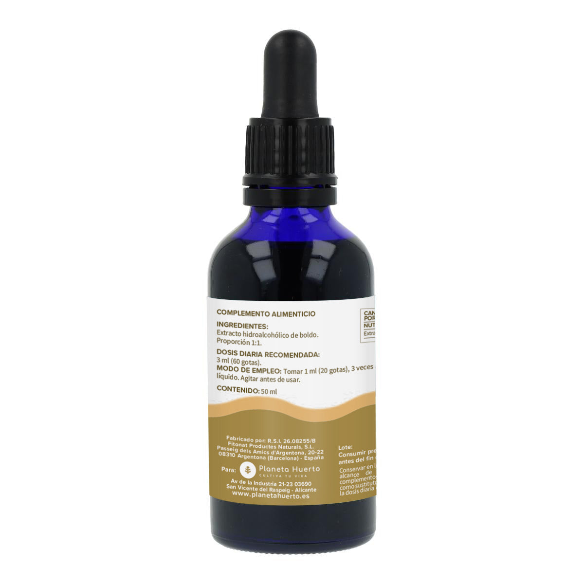 Extrato Planeta Huerto Boldo 50 ml.