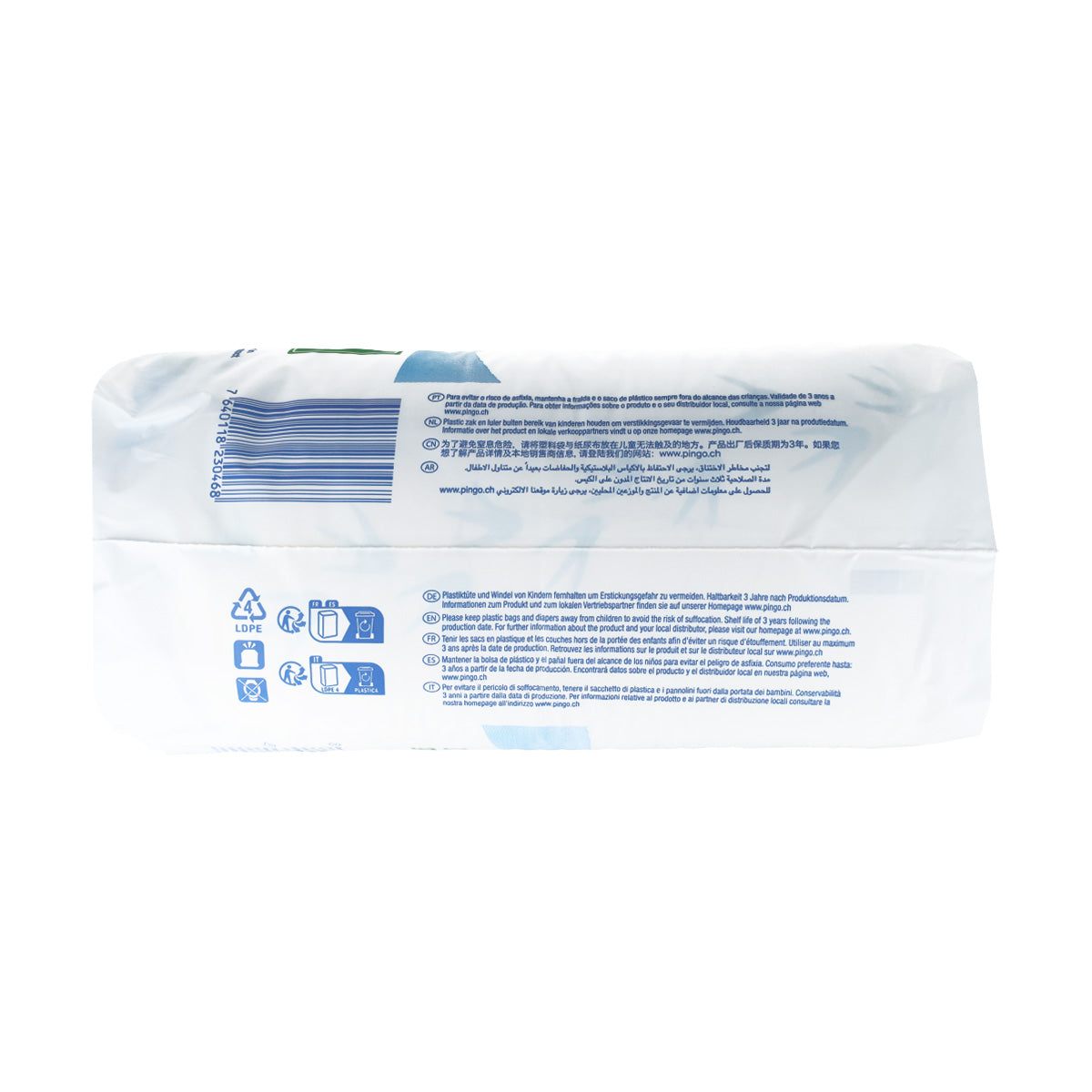 Fraldas T6 XL (15-30kg) Pingo 32 Unidades