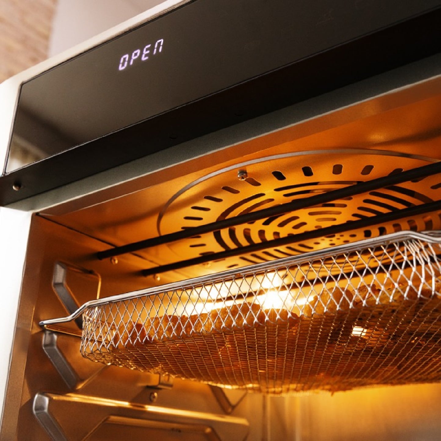 Cecotec Horno Freidora De Aire Caliente Bake&fry 2500 Touch Steel. 1600 W 25 Litros Convección Pantalla Táctil 9 Funcion_4