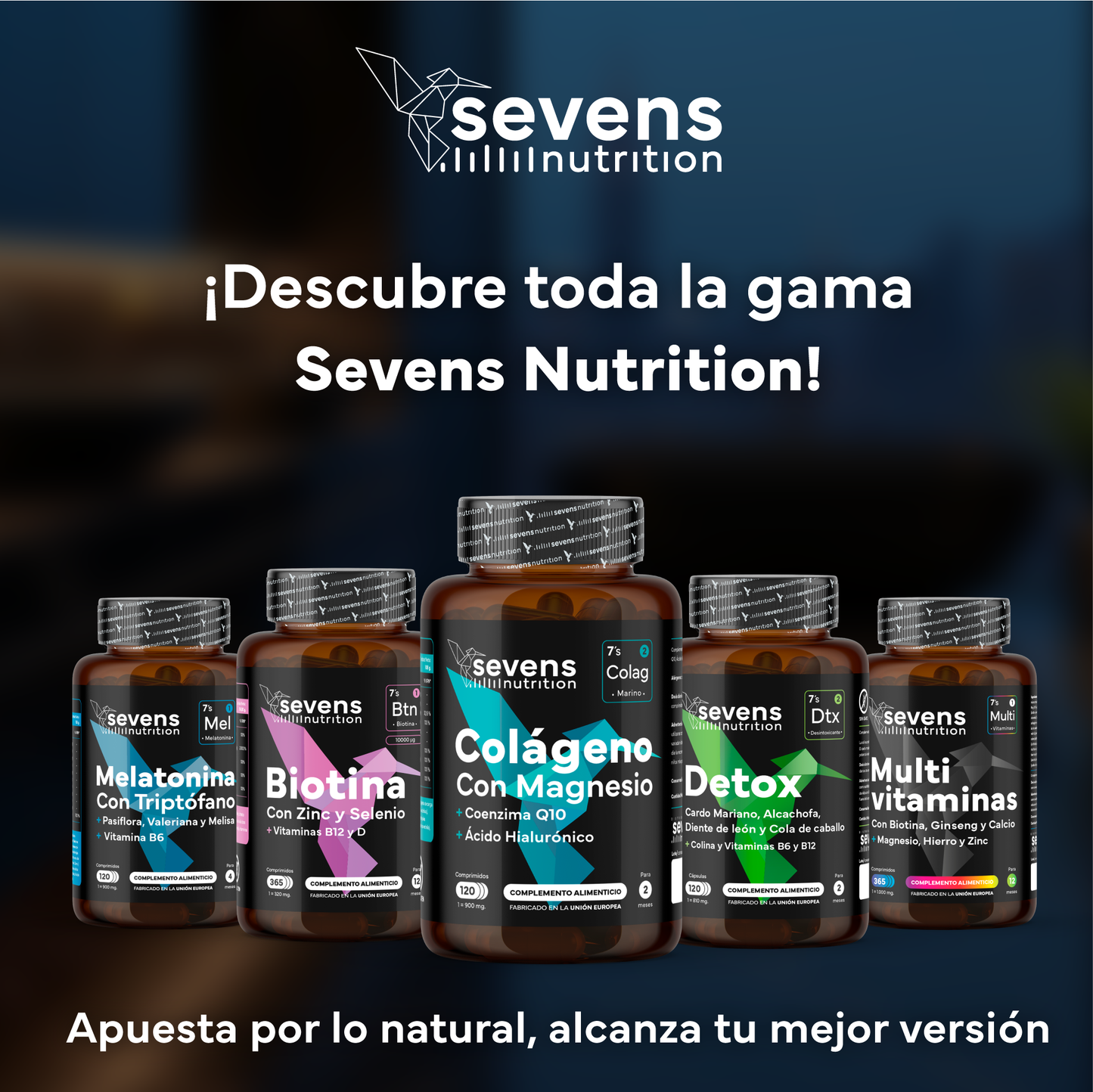 Colágeno Marino Con Magnesio + Detox Con Cardo Mariano. Sevens Nutrition. Articulaciones, Piel Y Depuración Hepática_5