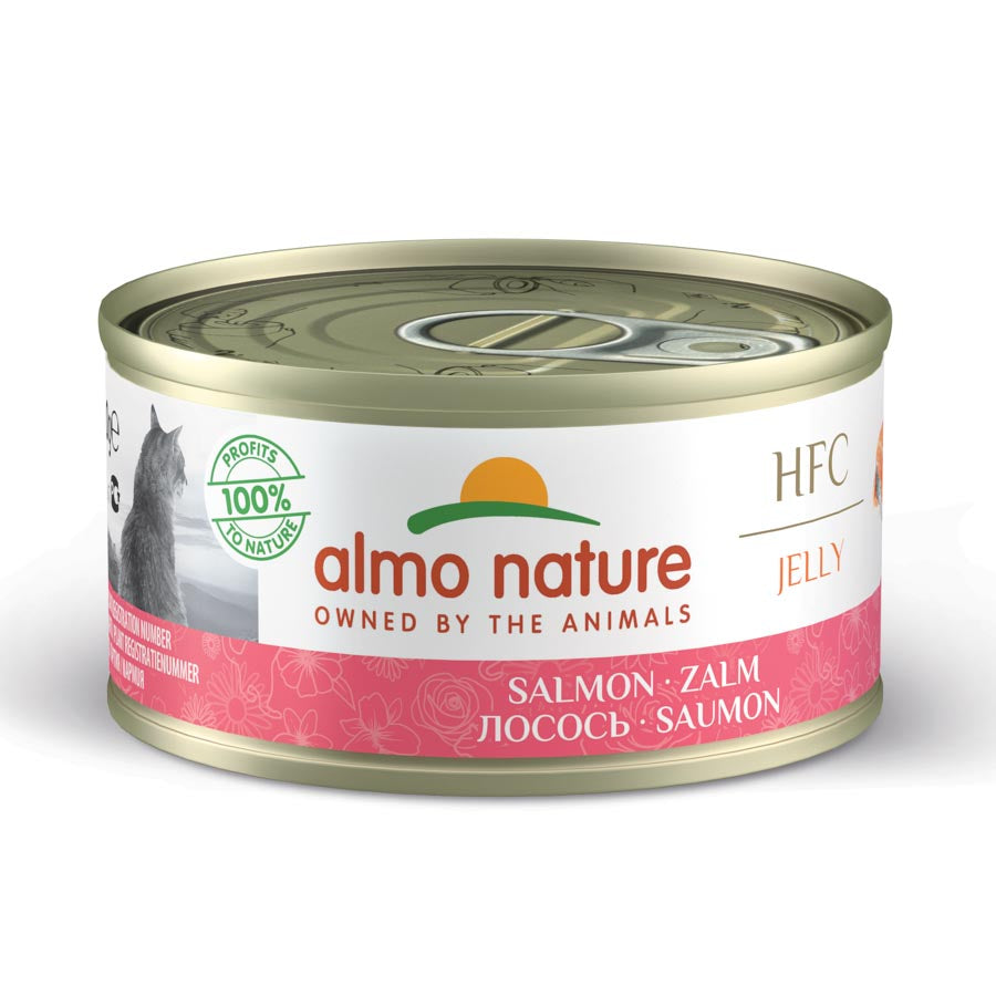 Almo Gato Hfc Jelly Lata 70gr Salmón_0