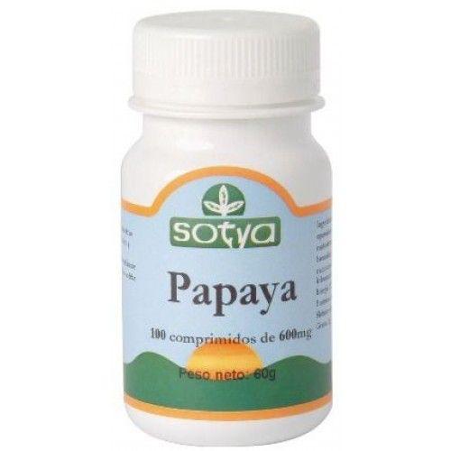 Sotya de papaia, 100 comprimidos