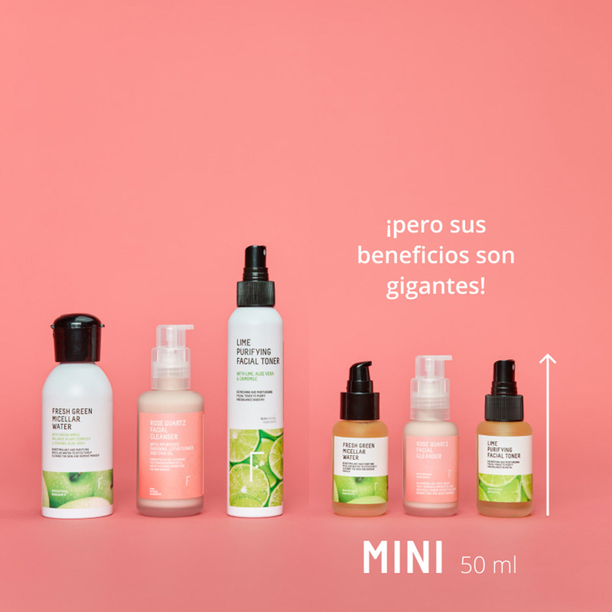 Caixa Trio Mini Cleaner, Freshly Cosmetics