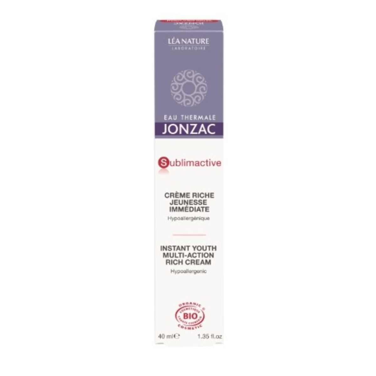 Creme de Noite Anti-envelhecimento Sublimactive Etj, Jonzac, 40 ml