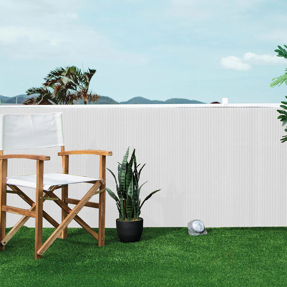 Pack Instalación Cañizo Pvc Lite 6 Metros Blanco 1x3 M_2