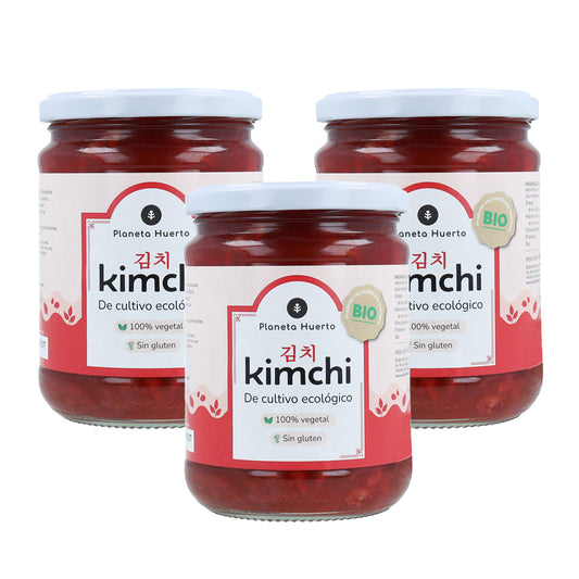 Embalagem 3x Kimchi ECO Planeta Huerto 420 g
