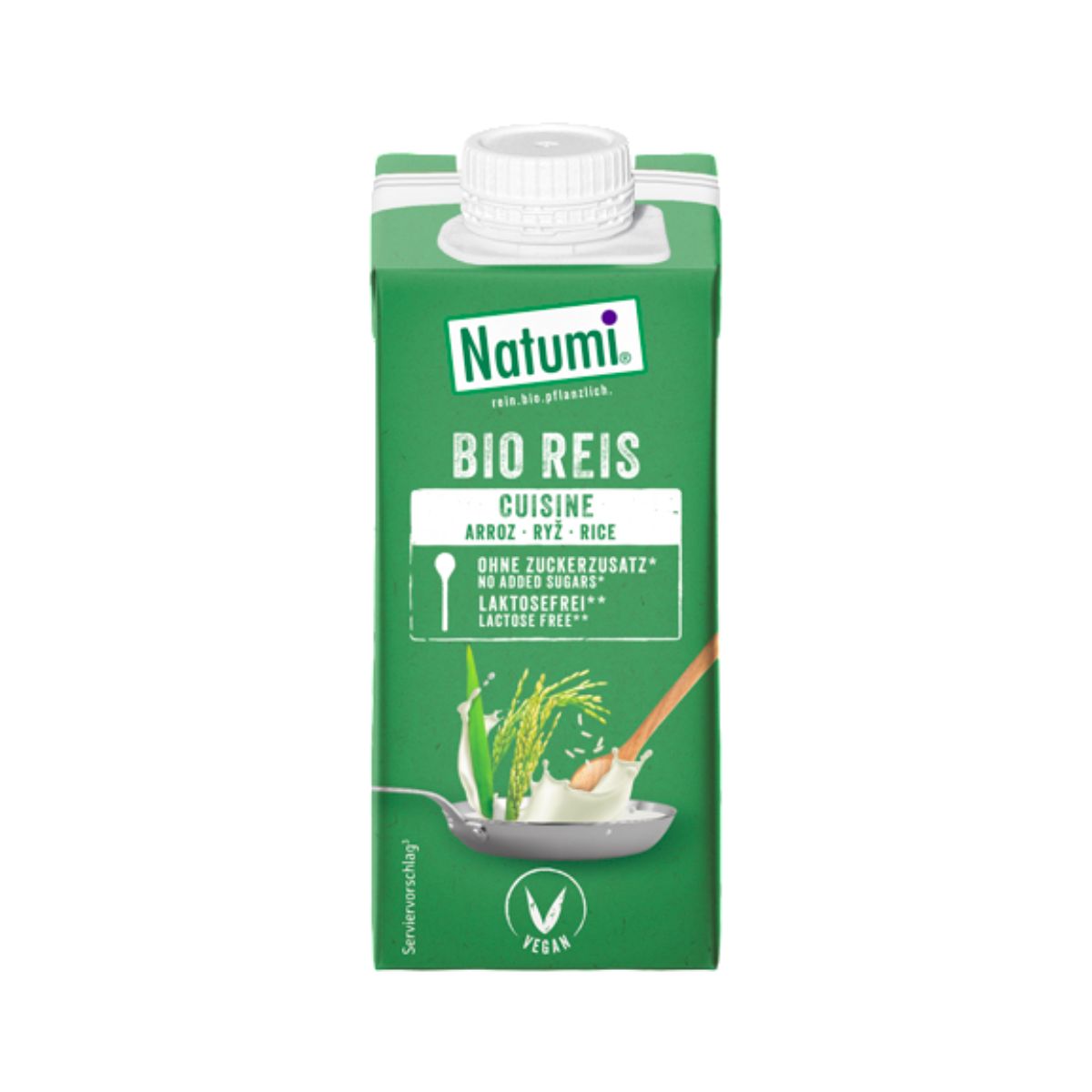 Pack x3 Natumi Creme Líquido Orgânico para Cozinhar Arroz 200 ml