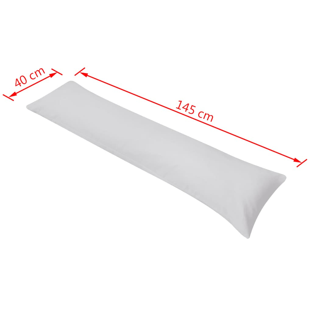 Vidaxl Almohada Corporal Para Dormir De Lado 40x145 Cm Gris_3
