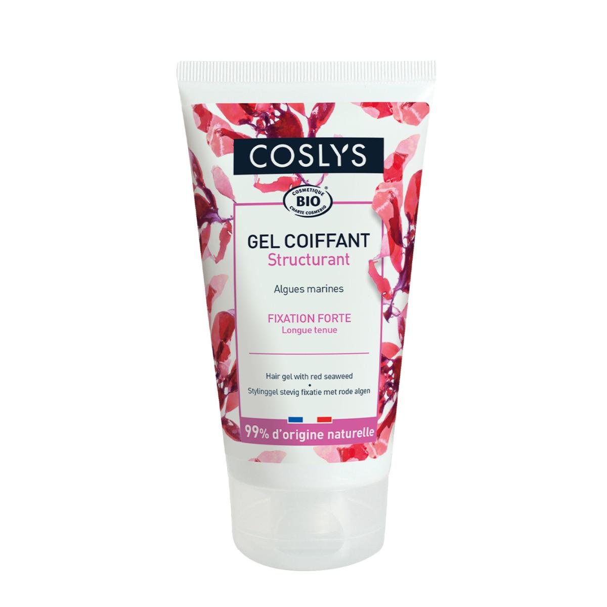Gel de fixação forte com algas vermelhas Coslys, 150 ml