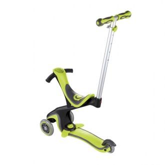 Scooter descapotável 5 em 1 Globber Evo Comfort, verde