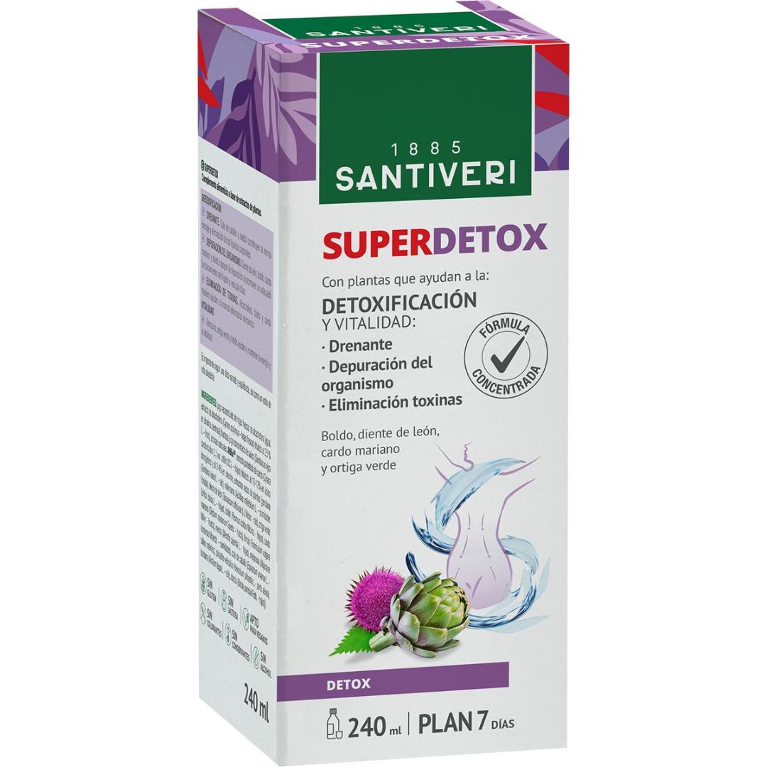Xarope Superdetox Santiveri 240 ml