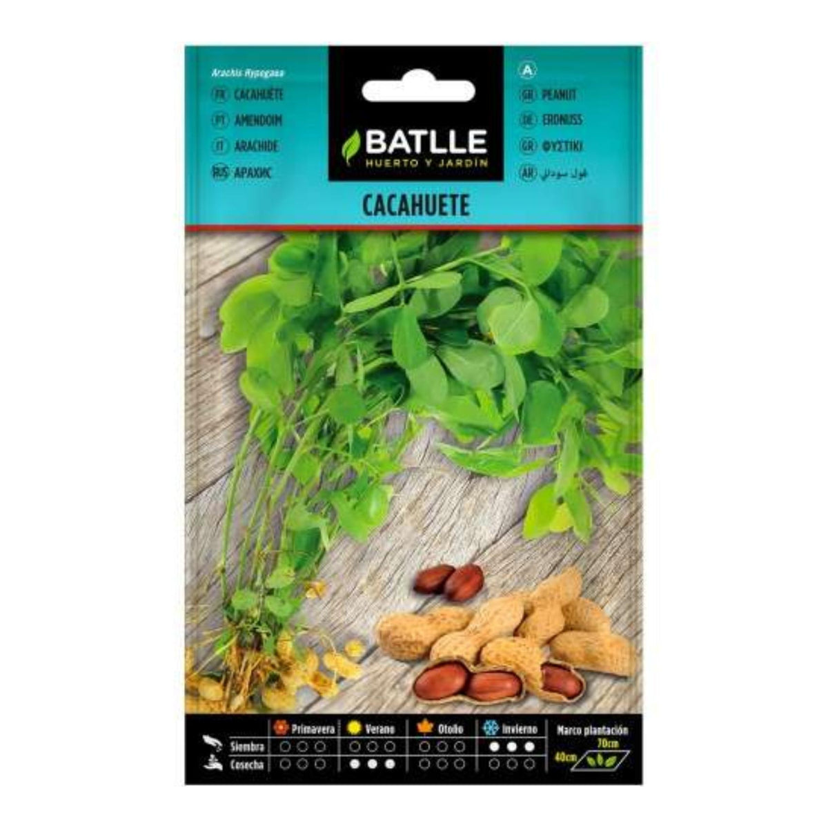 Sementes de amendoim Batlle