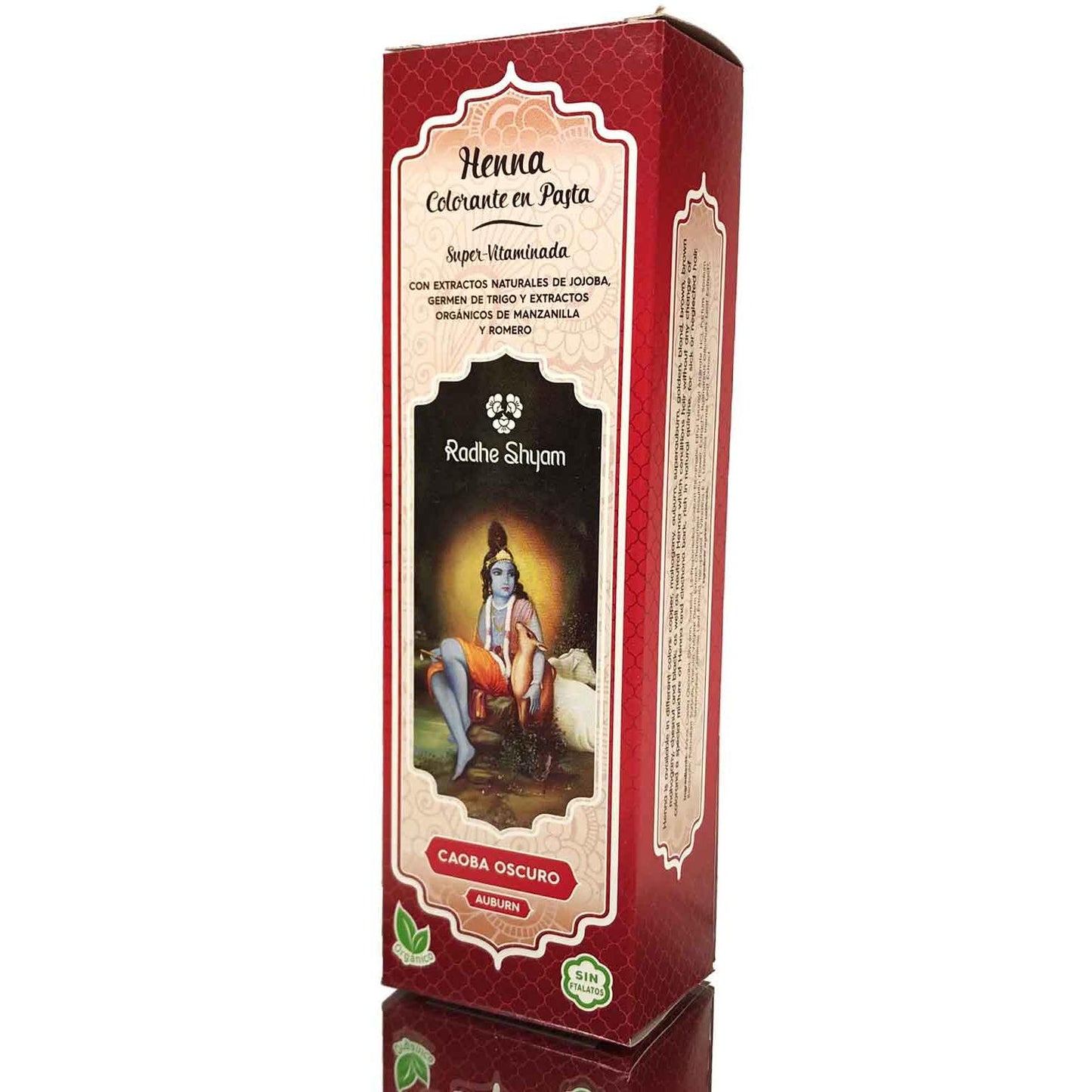 Pasta de Henna Radhe Mogno Escuro 200 ml Radhe
