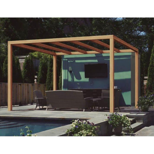 Pérgula de madeira Santander Maderland