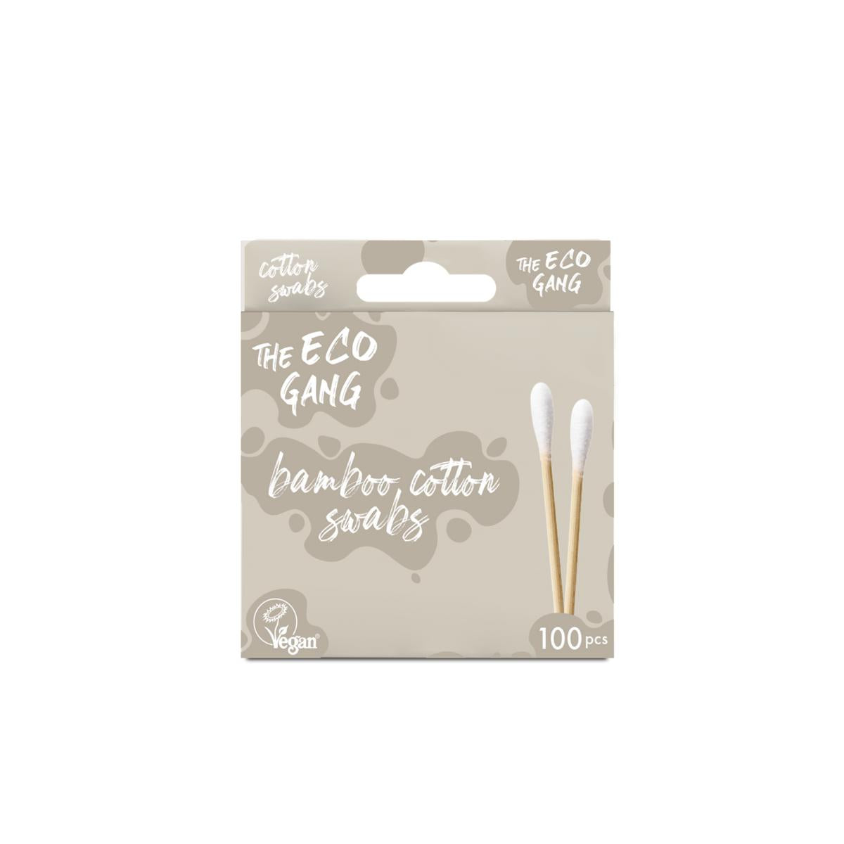 Cotonetes auriculares Eco Gang de 100 unidades