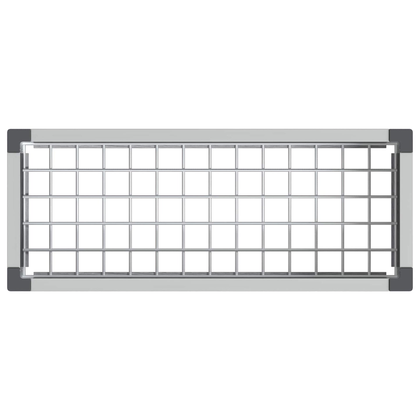 Arriate Elevado Gris 75 X 30 X 22 Cm Wpc Y Aluminio_5