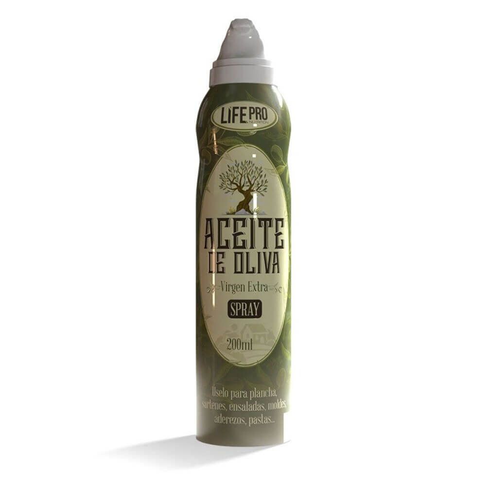 Aceite Spray - 200ml - Virgen Extra - Alimentos Funcionales - Lifepro_0