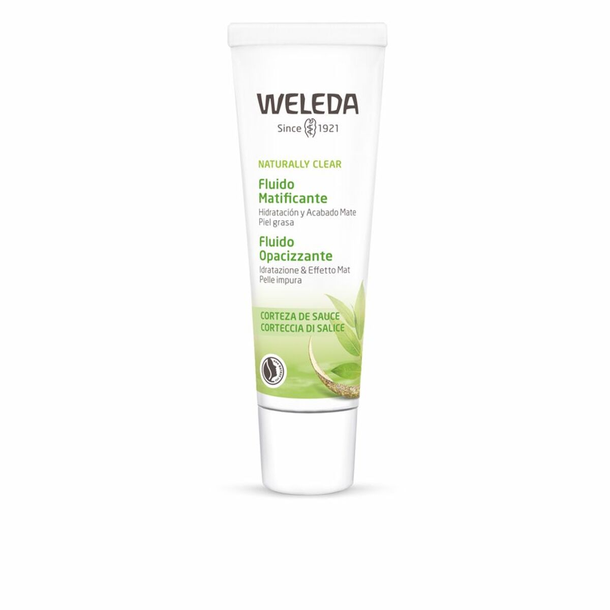 Fluido Hidratante Y Matificante Weleda Naturally Clear (30 Ml)_0