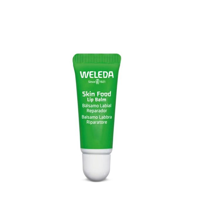 Bálsamo labial reparador Skin Food com plantas medicinais da Weleda 8ml