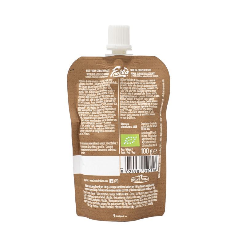 Saco Sumo Puré Maçã, Coco e Ananás Frulla 100 gr