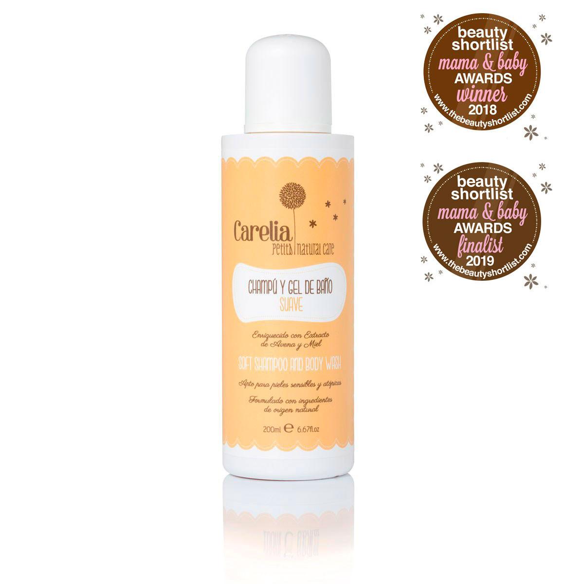 Carelia Gel de Banho e Champô 200 ml