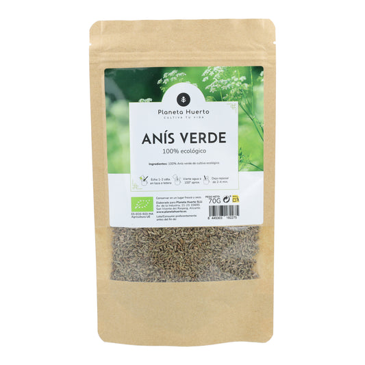 Sementes de anis verde ECO Planeta Huerto 70g