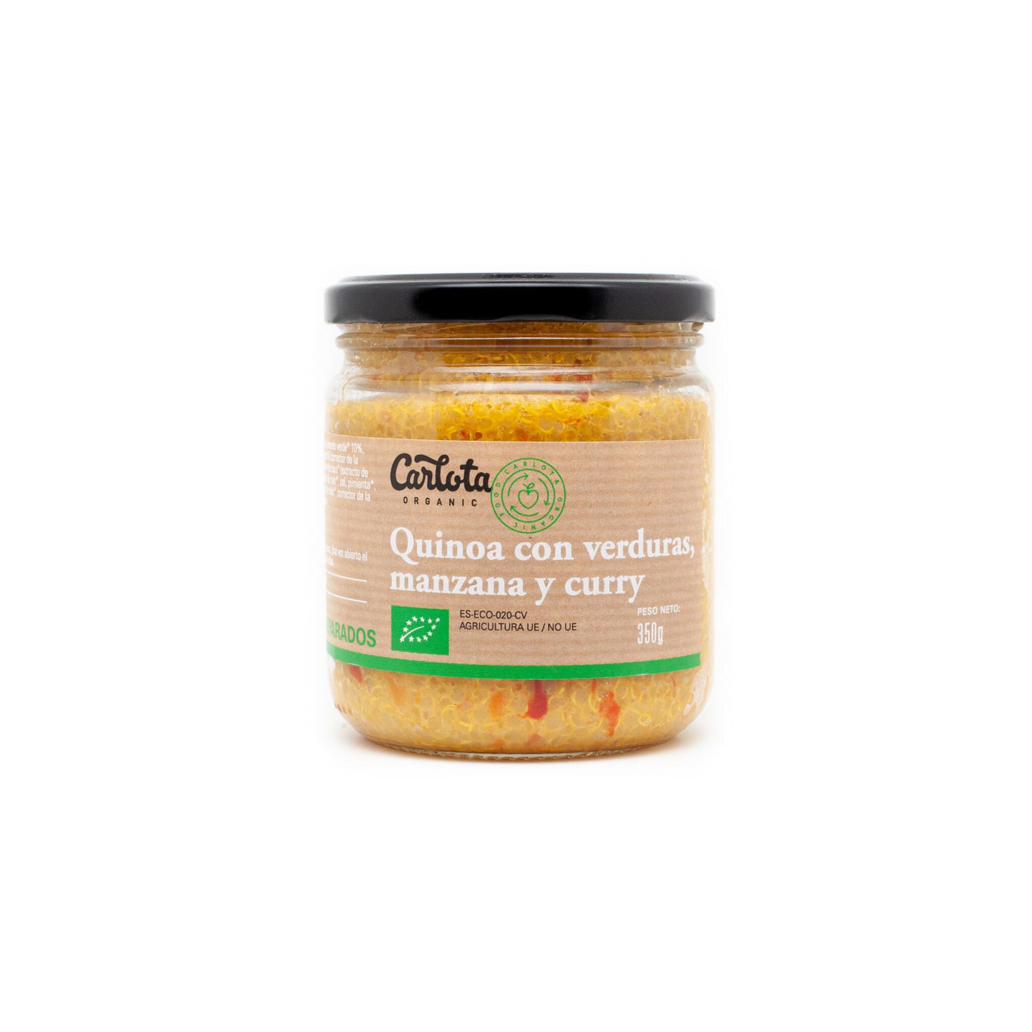3x Quinoa Con Verduras, Cúrcuma Y Curry 350g_0
