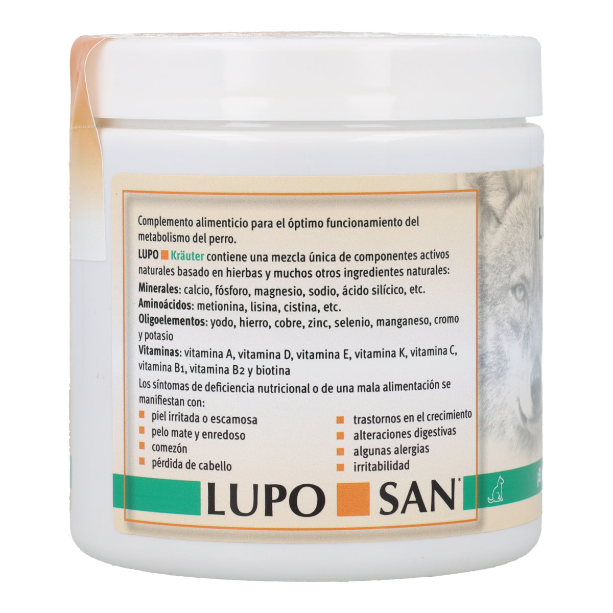 Lupo Kräuter Multivitamínico 100% Natural en polvo para Perros Polvo 150 g