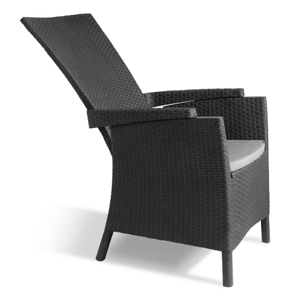Keter Silla De Jardín Reclinable Vermont Grafito 238452_4