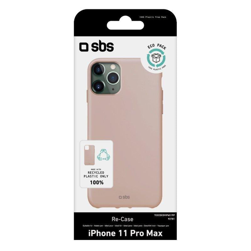 Capa de plástico reciclado para iPhone 11 Pro Max Rosa SBS