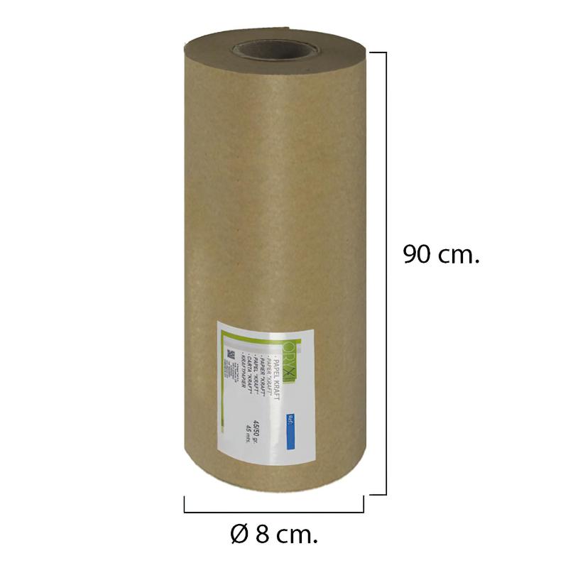 Papel Kraft 45 / 50 Gramos Rollo 90 Cm. X 45 Metros_1