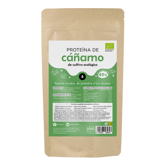 Proteína de Cânhamo Eco Planeta Huerto 250 gr