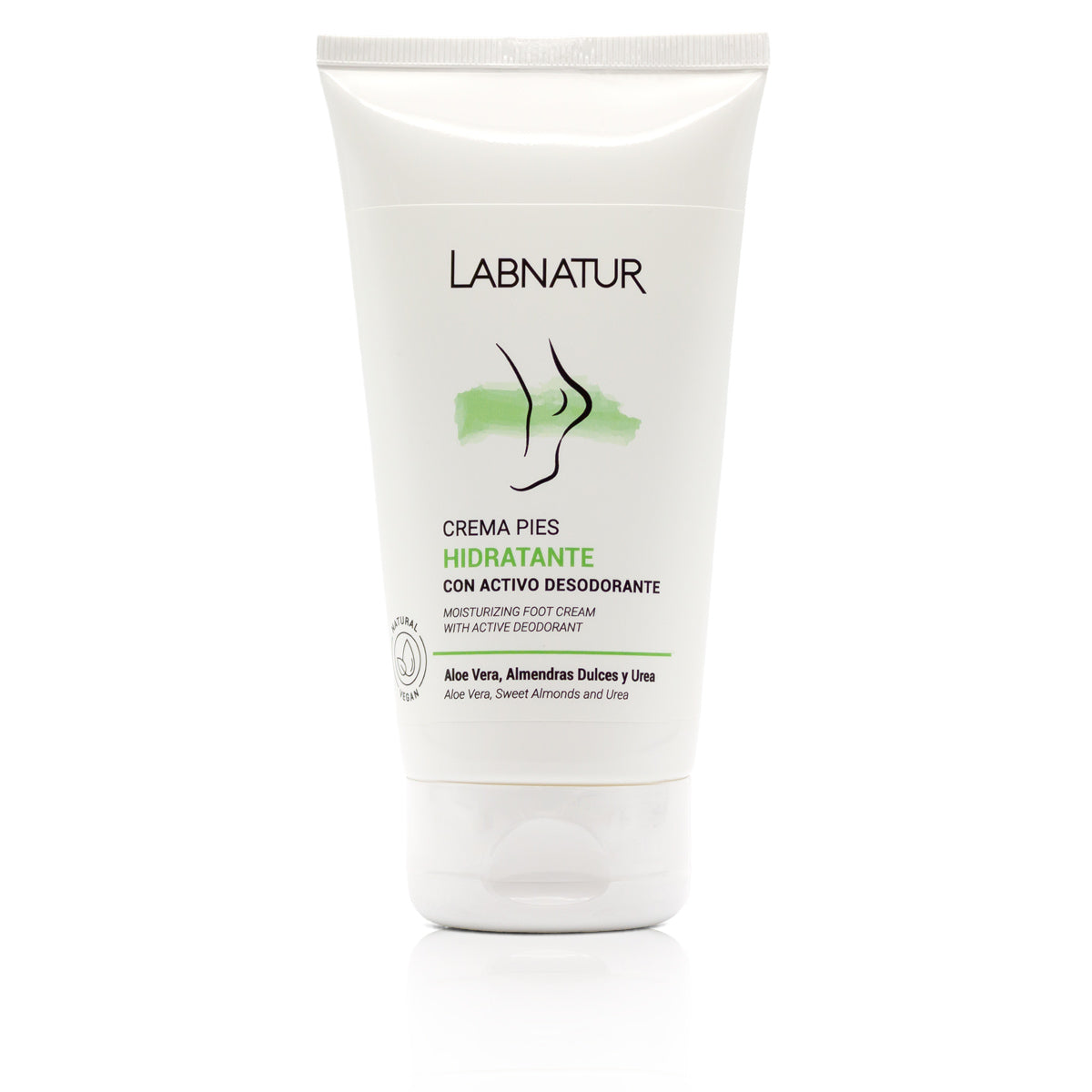 Crema Hidratante para Pies Labnatur 150 ml | Urea y Karité | Pies Secos y Agrietados | Rápida Absorción | Vegano_0