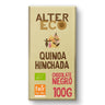 Chocolate Negro Orgânico Altereco com Quinoa Tufada 100g