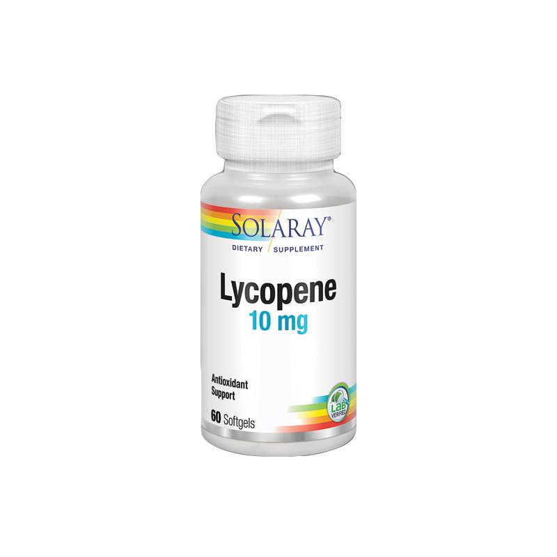 Licopeno 10 mg Solaray, 60 cápsulas