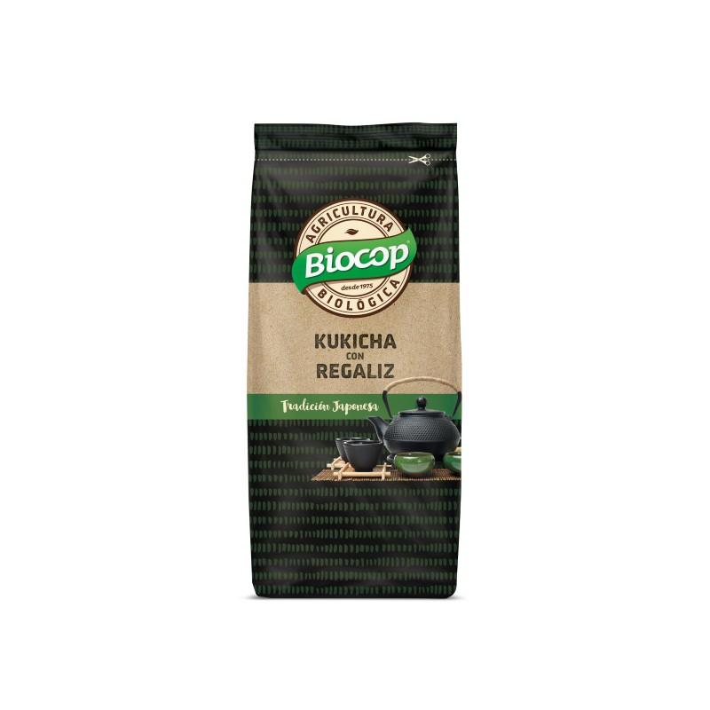 Chá Kukicha 3 anos com Alcaçuz Biocop 75 g