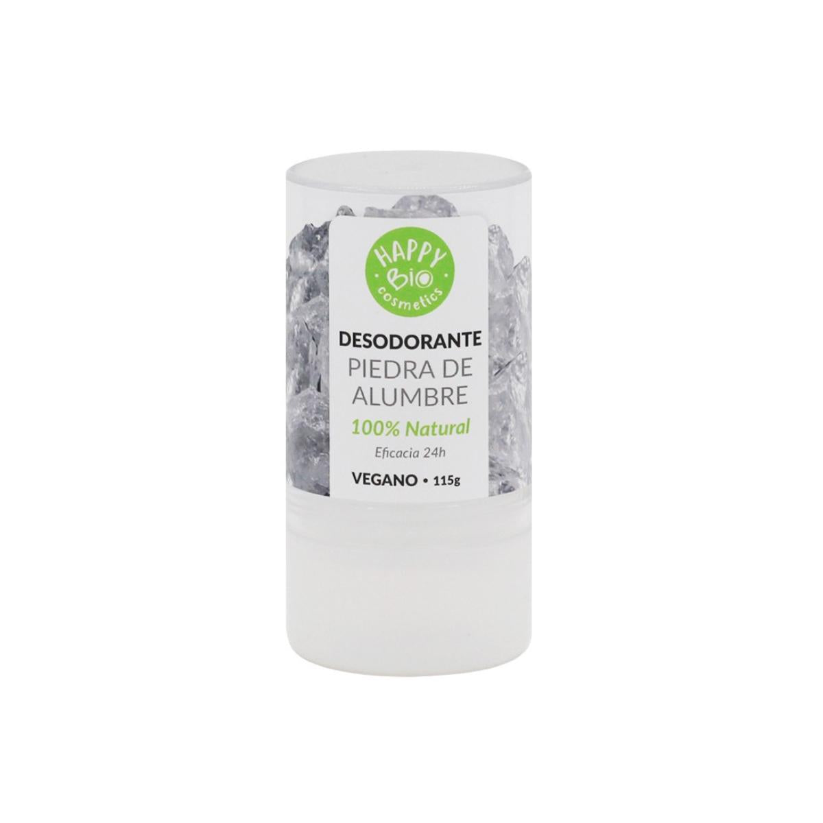HappyBio Desodorizante Pedra de Alúmen 115g