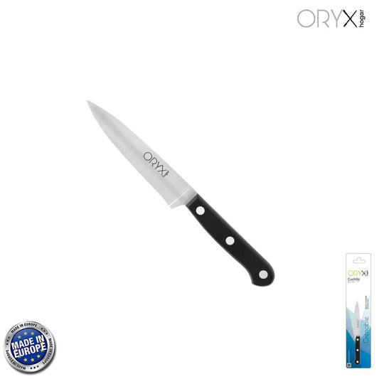 Cuchillo Grenoble Cocina Hoja Acero Inoxidable 13 Cm. Negro