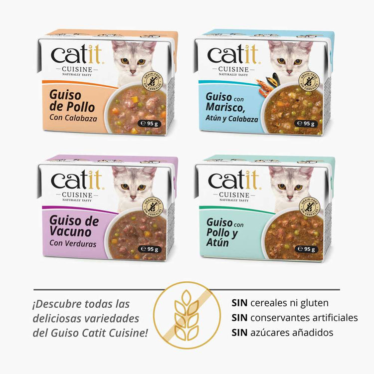 Guiso de Pollo con Calabaza Catit Cuisine 95 g