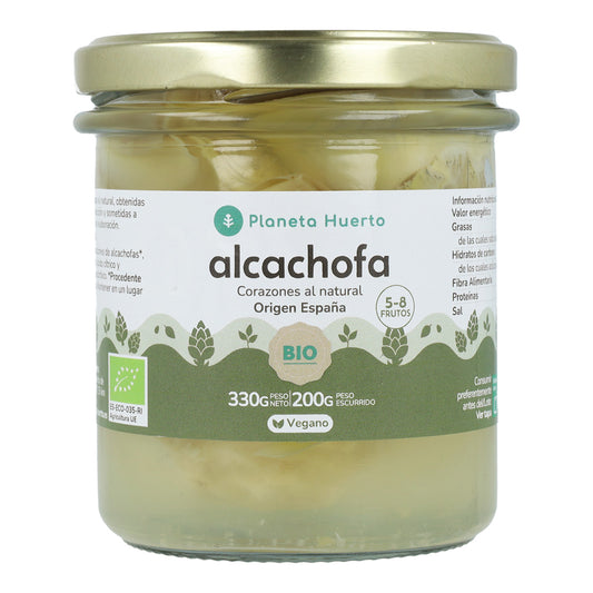 Corações de alcachofra ECO Planeta Huerto 330 g