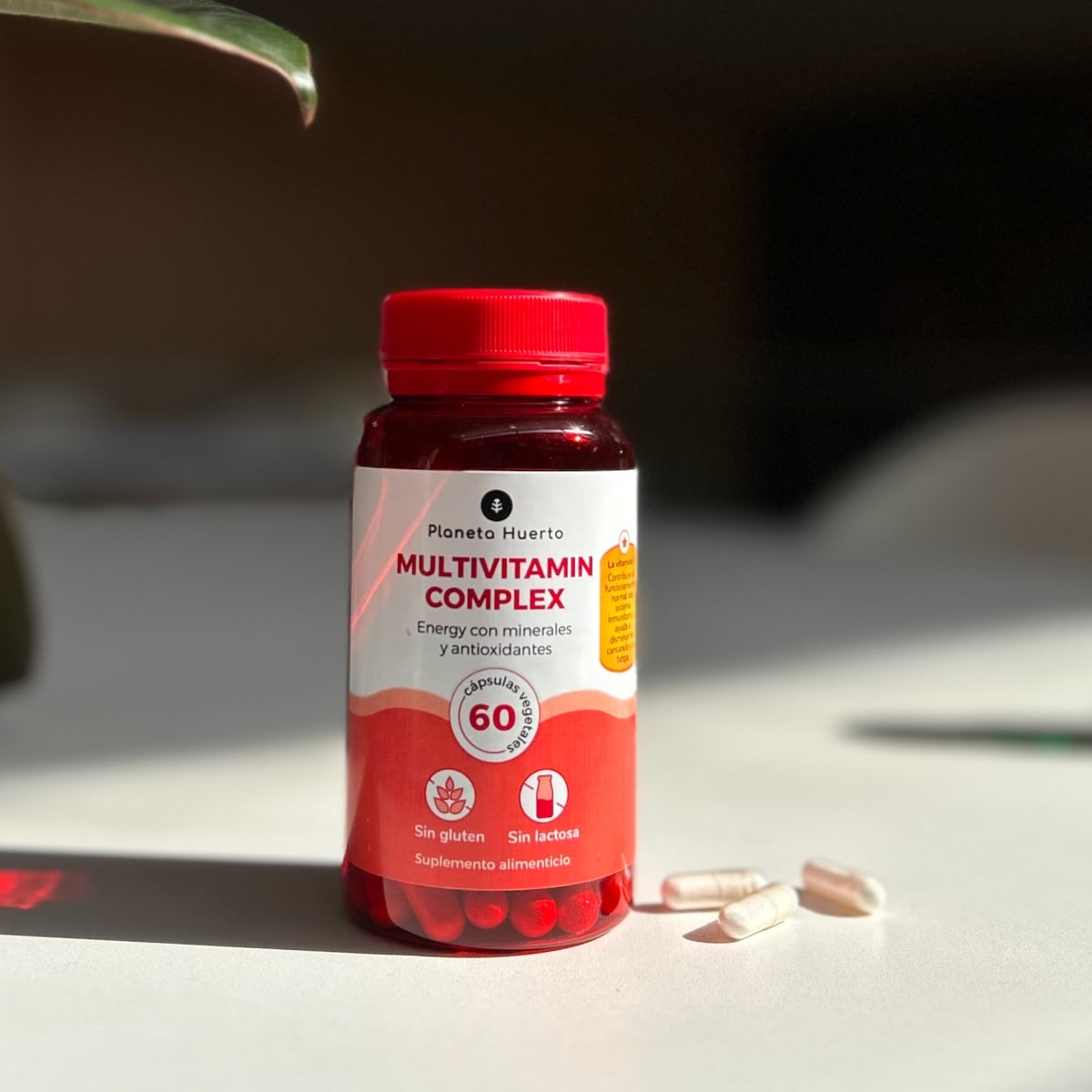 Embalagem 2x Complexo Multivitamínico Planeta Huerto 60 cápsulas