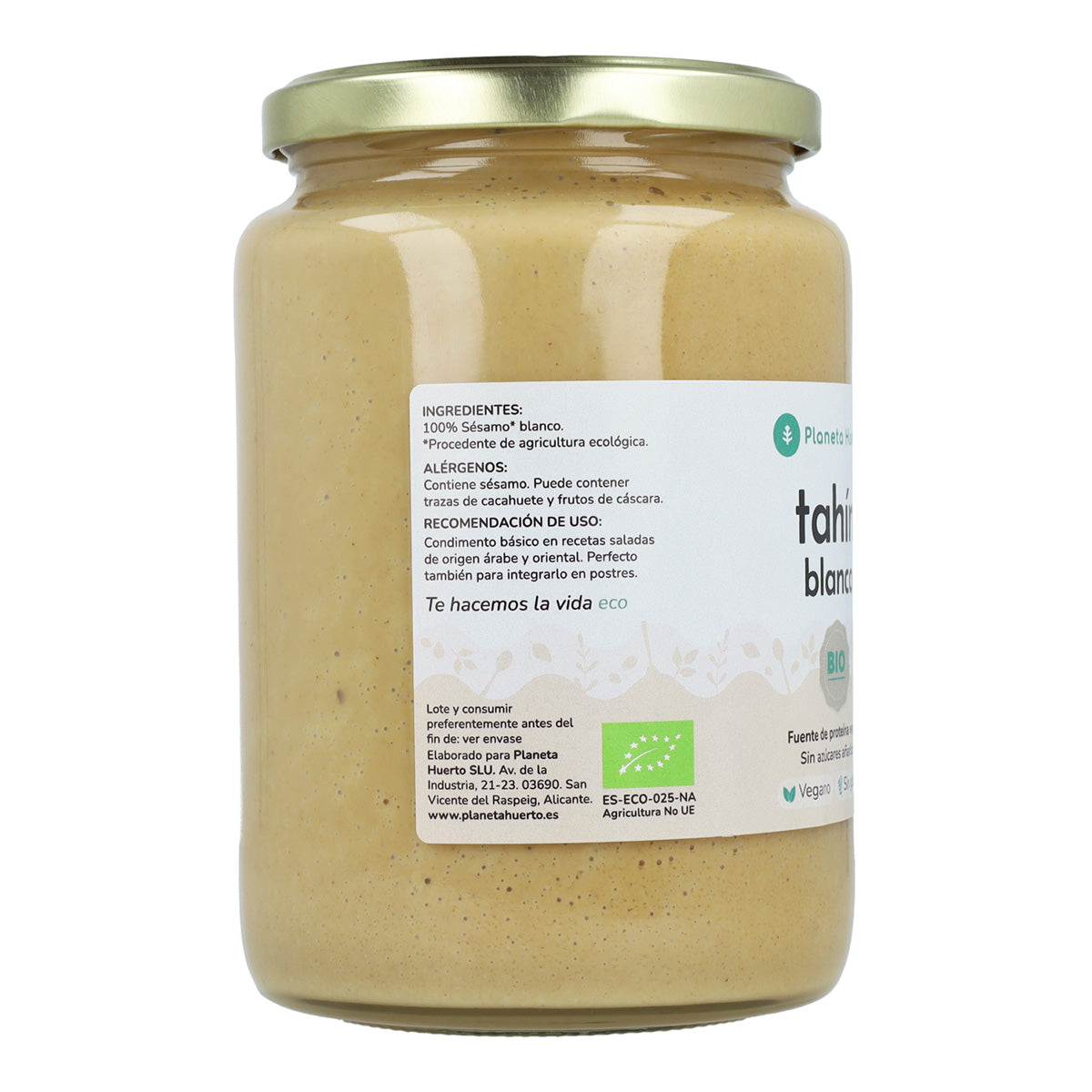 Tahini branco ECO Planeta Huerto 350g